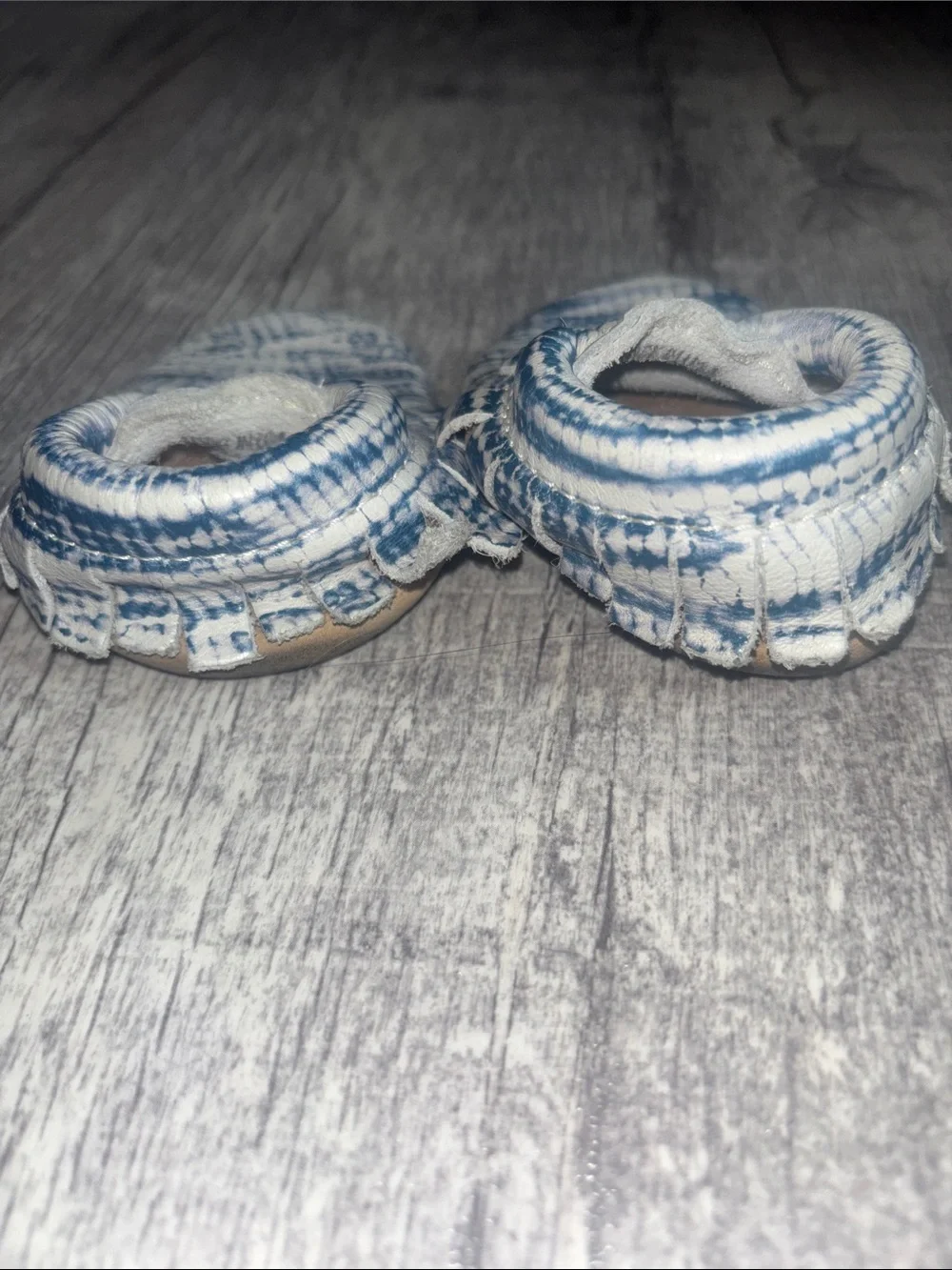 Freshly Picked Indigo Tie Dye Moccasins